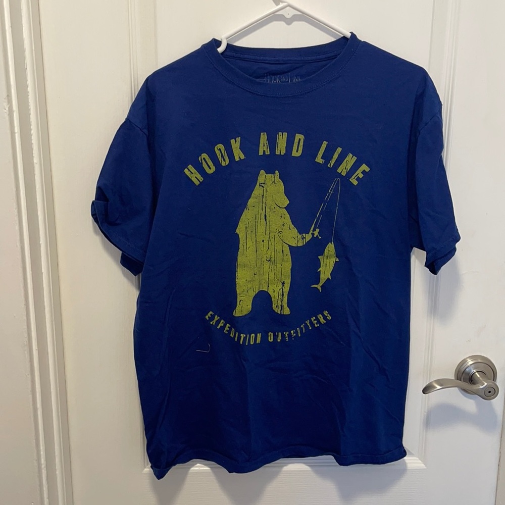 Hook and Line / Large / Darkish blue